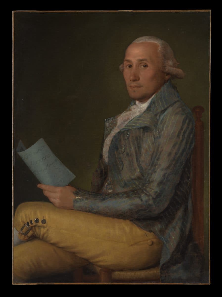 Sebastián Martínez y Pérez (1747–1800) by Goya (Francisco de Goya y Lucientes)