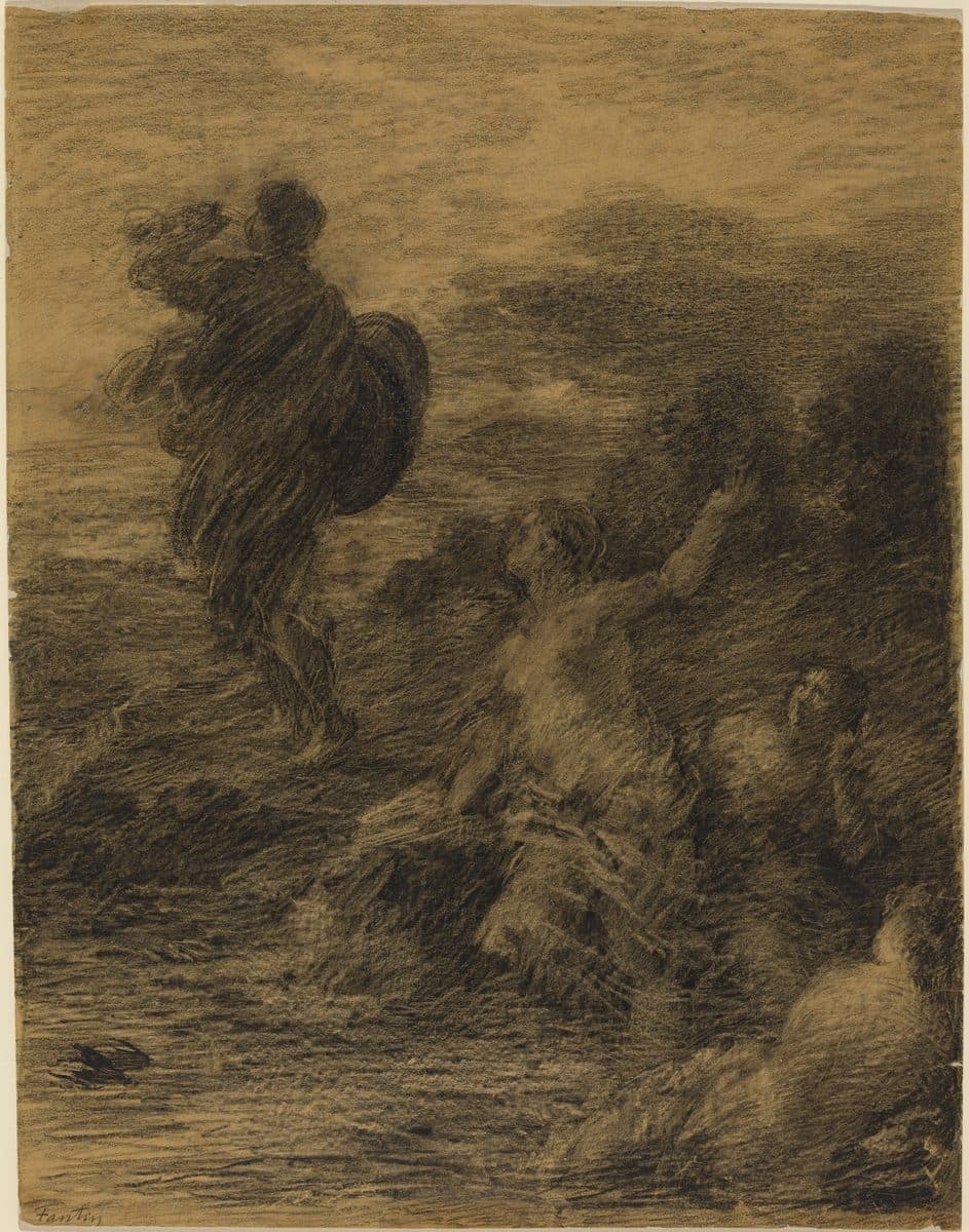 Siegfried and the Rhine Maidens by Henri Fantin-Latour