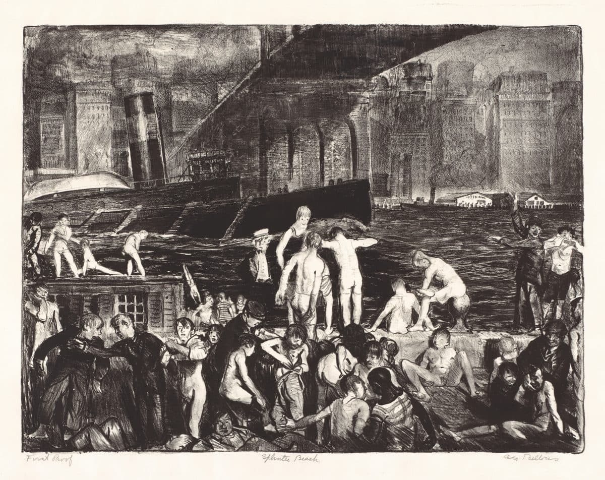 Splinter Beach by George Bellows