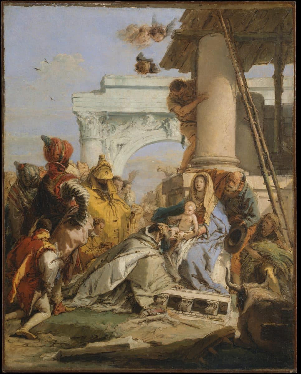The Adoration of the Magi by Giovanni Battista Tiepolo