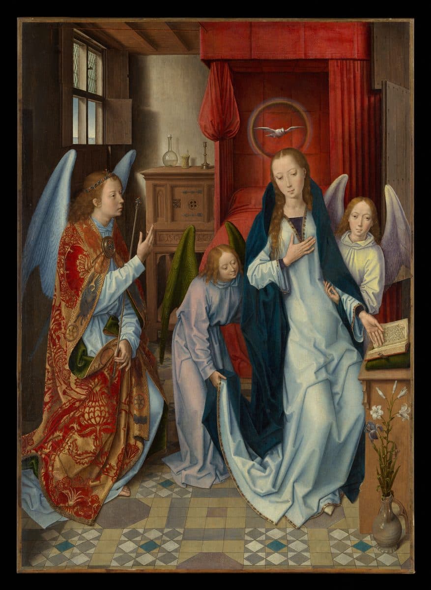 The Annunciation by Hans Memling