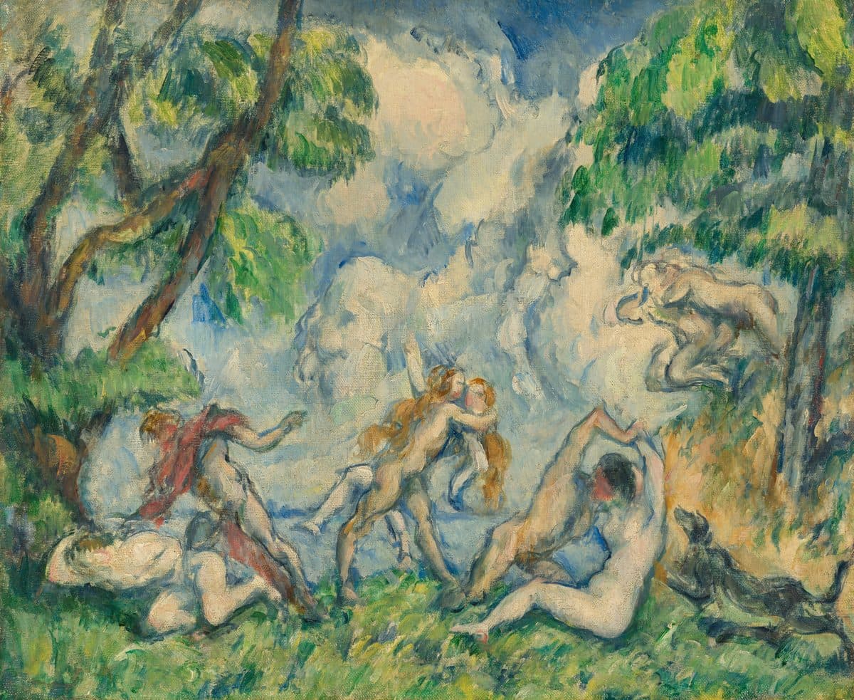 The Battle of Love by Paul Cezanne