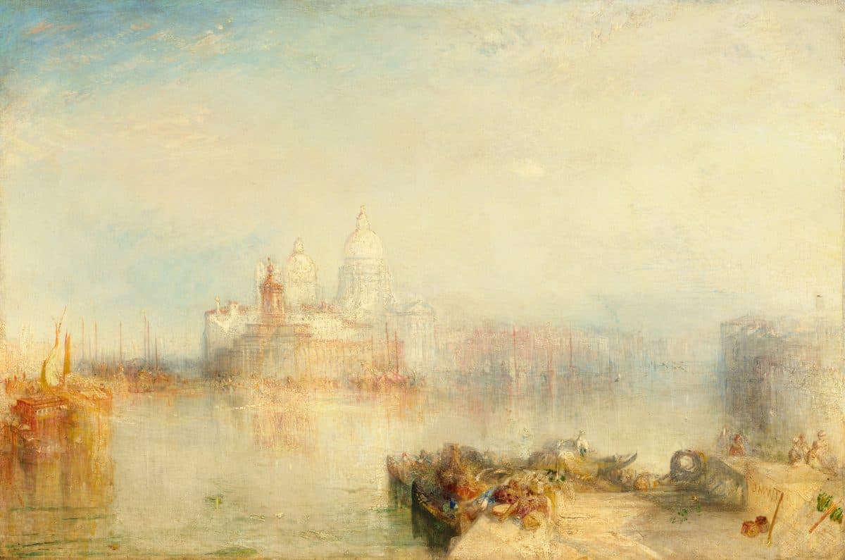The Dogana and Santa Maria della Salute, Venice by Joseph Mallord William Turner