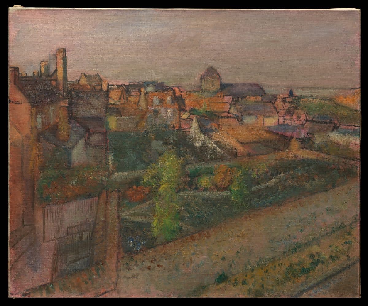 View of Saint-Valéry-sur-Somme by Edgar Degas