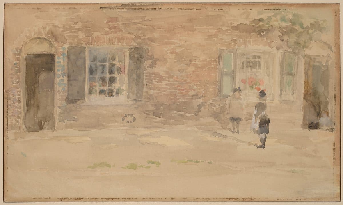 Village Shop, Chelsea by James McNeill Whistler
