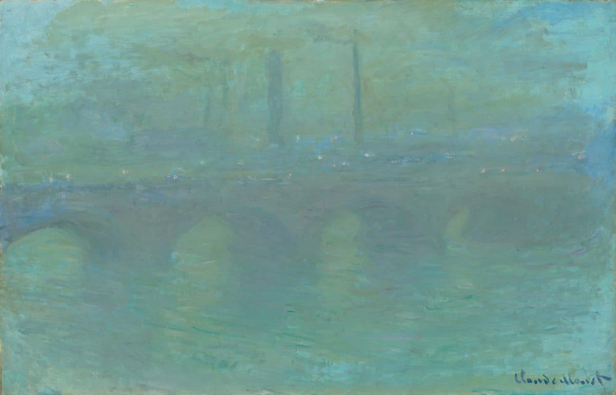 Waterloo Bridge, London, at Dusk by Claude Monet