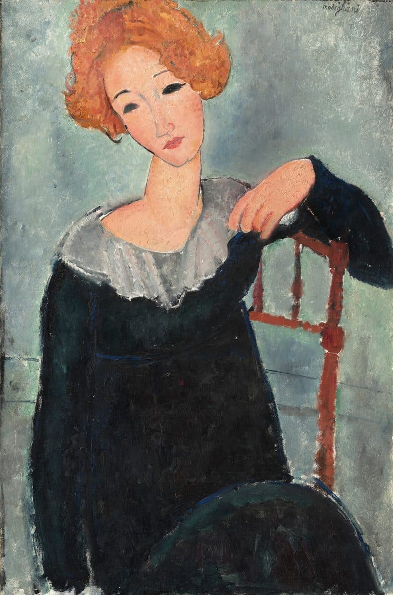 Woman with Red Hair by Amedeo Modigliani