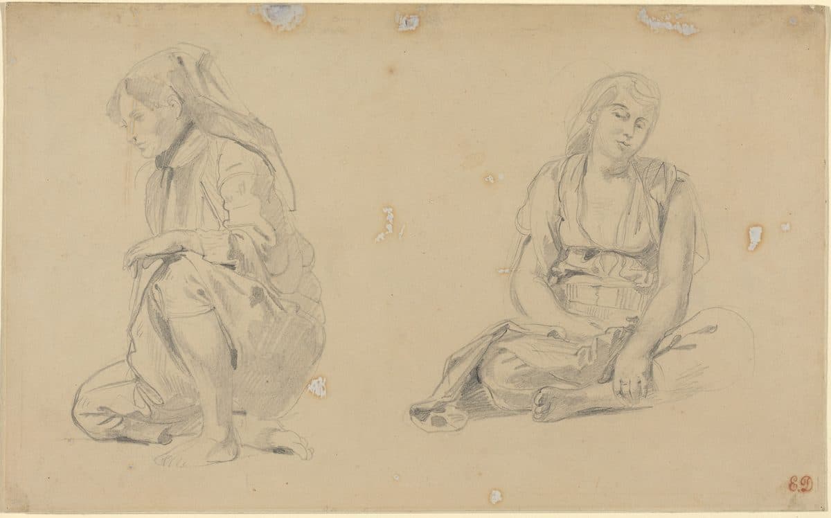 Women of Algiers by Eugène Delacroix