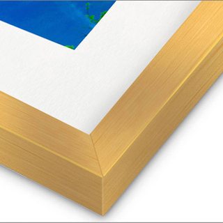Gold frame corner