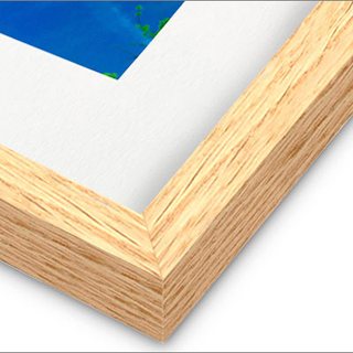 Oak frame corner