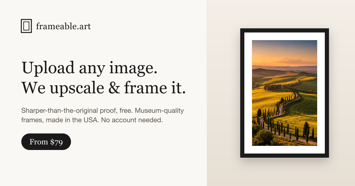 Website Photo Frame Custom Photo Framing Online | Upload & Frame in Minutes | Frameable